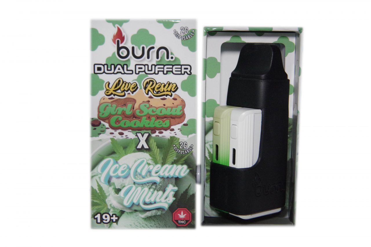 Burn - Dual Puffer - Girl Scout Cookies LR/Ice Cream Mints