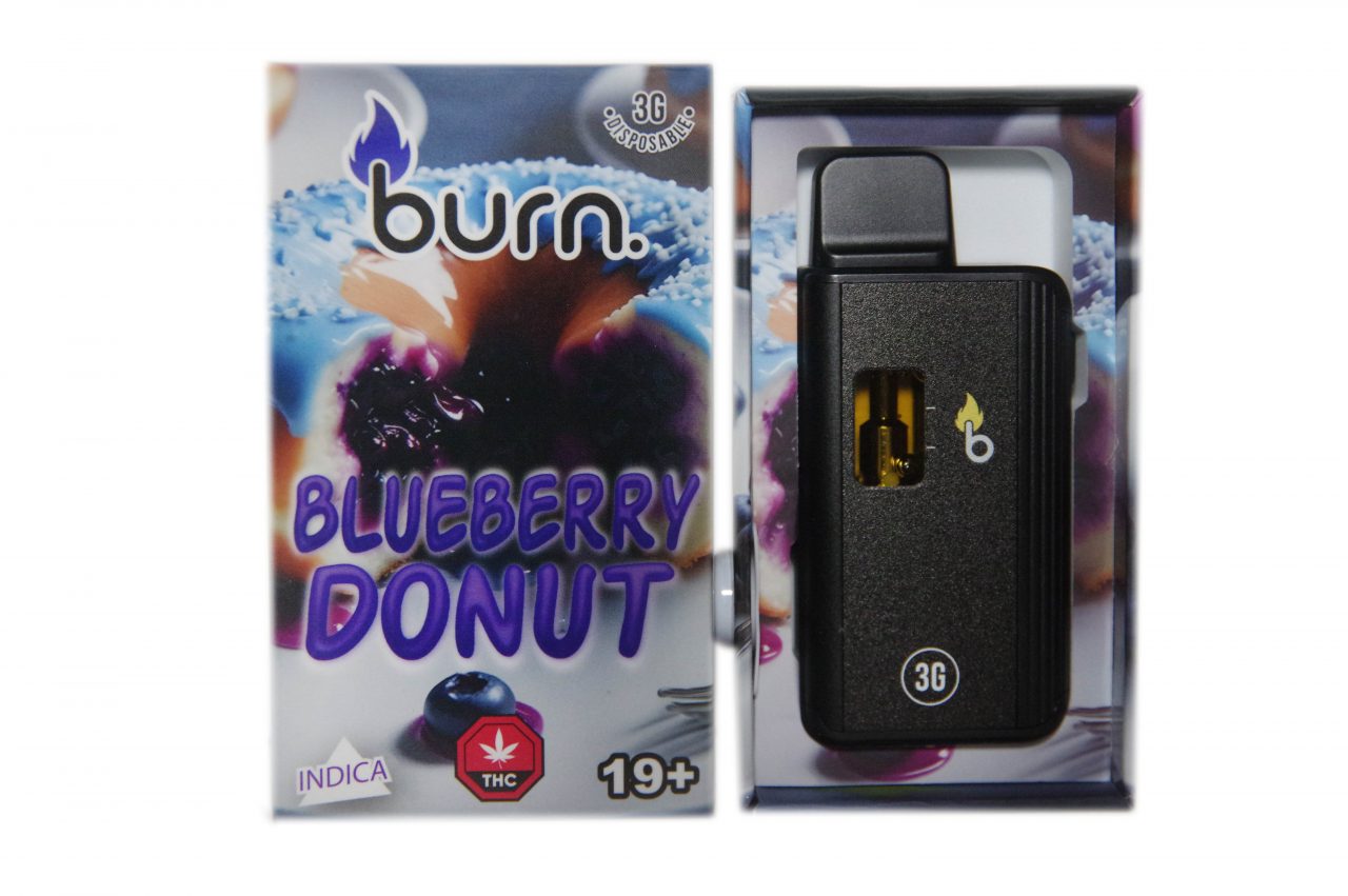 Burn - 3G - Blueberry Donut (Indica)