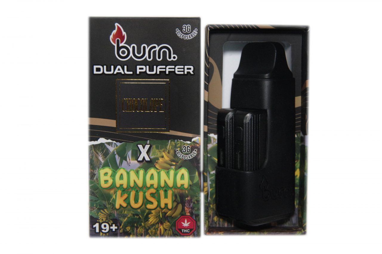 Burn - Dual Puffer - Chocolope/Banana Kush