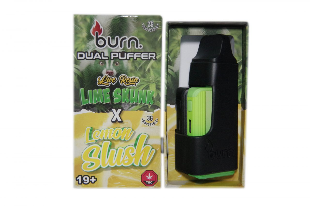 Burn - Dual Puffer - Lime Skunk LR/Lemon Slush