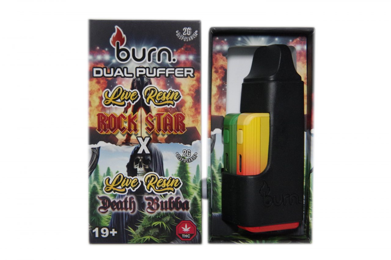 Burn - Dual Puffer - Death Bubba LR/Rockstar LR