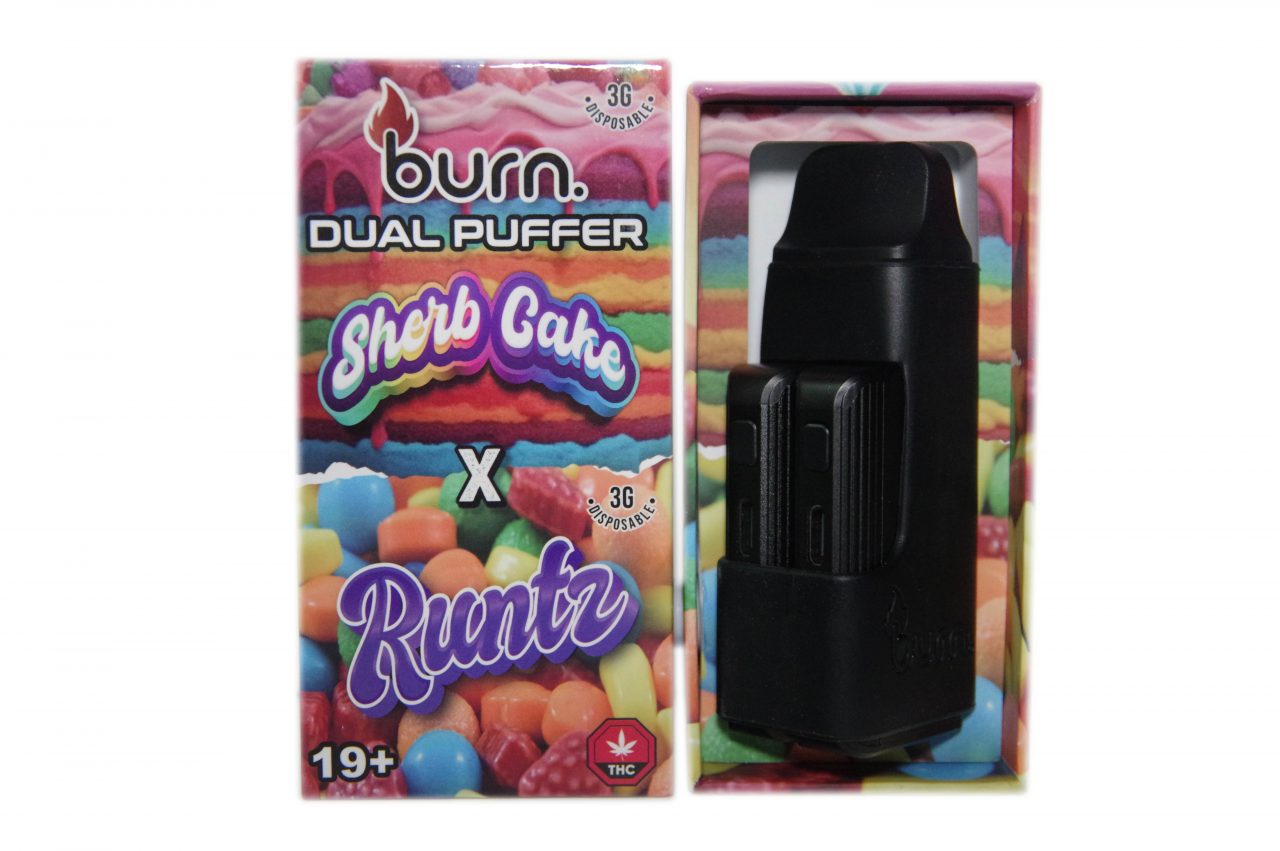 Burn - Dual Puffer - Sherb Cake/Runtz