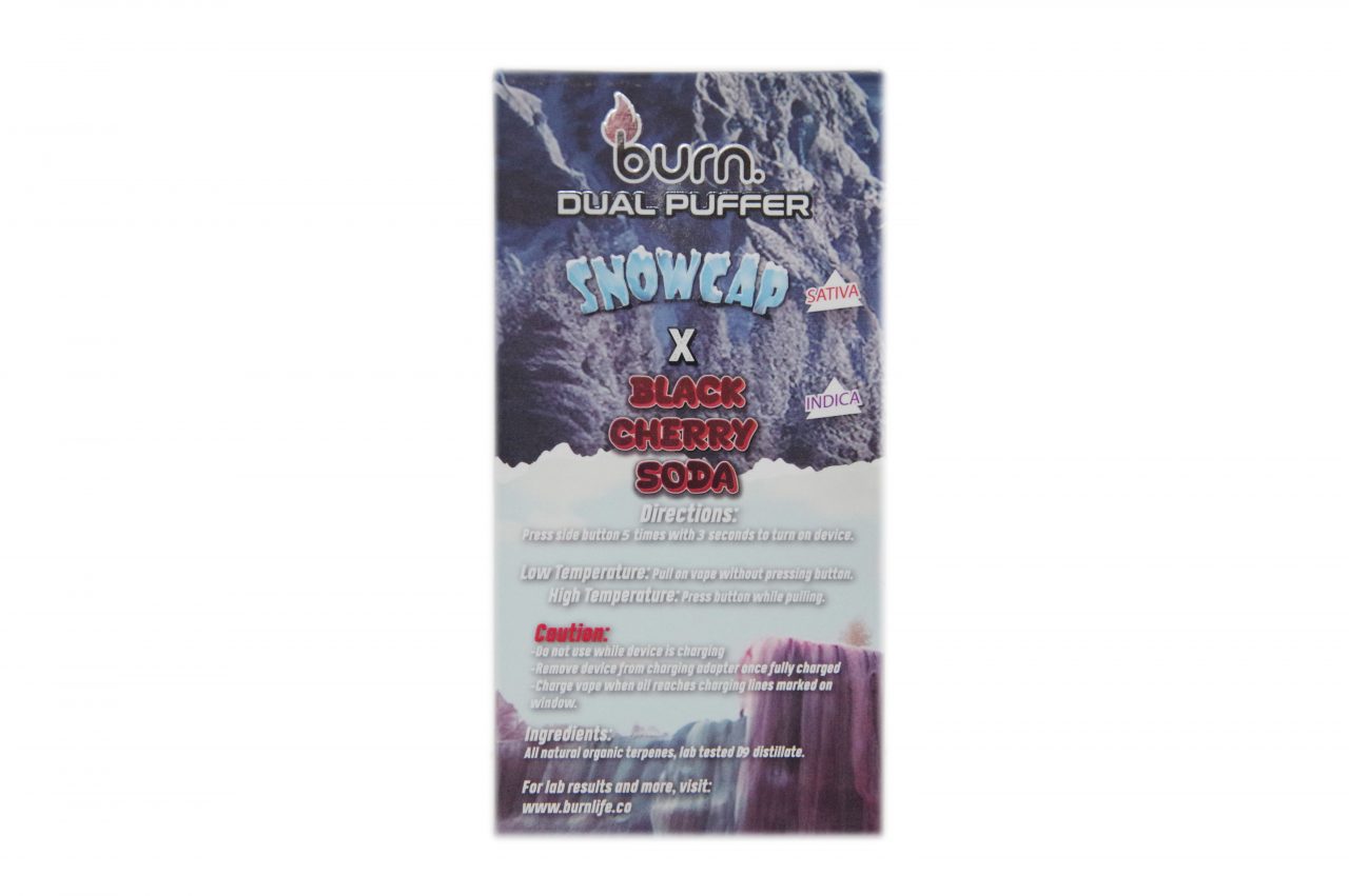 Burn - Dual Puffer - Snowcap/Black Cherry Soda - Image 2