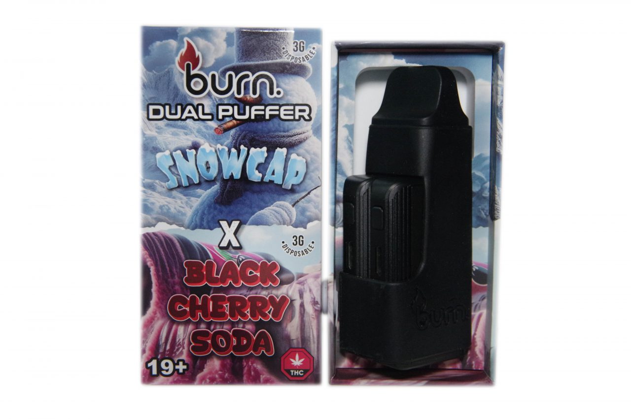 Burn - Dual Puffer - Snowcap/Black Cherry Soda