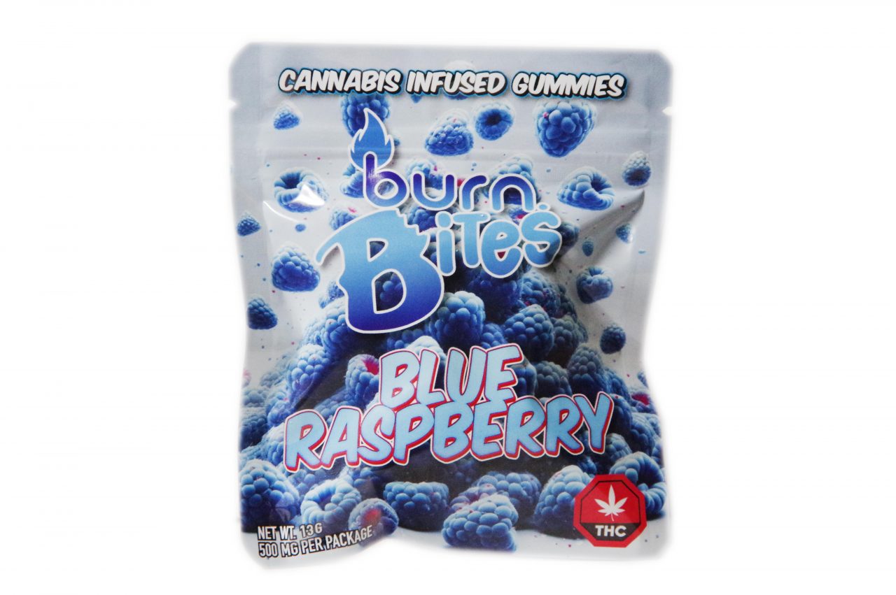 Burn Bites - Blue Raspberry - 500mg